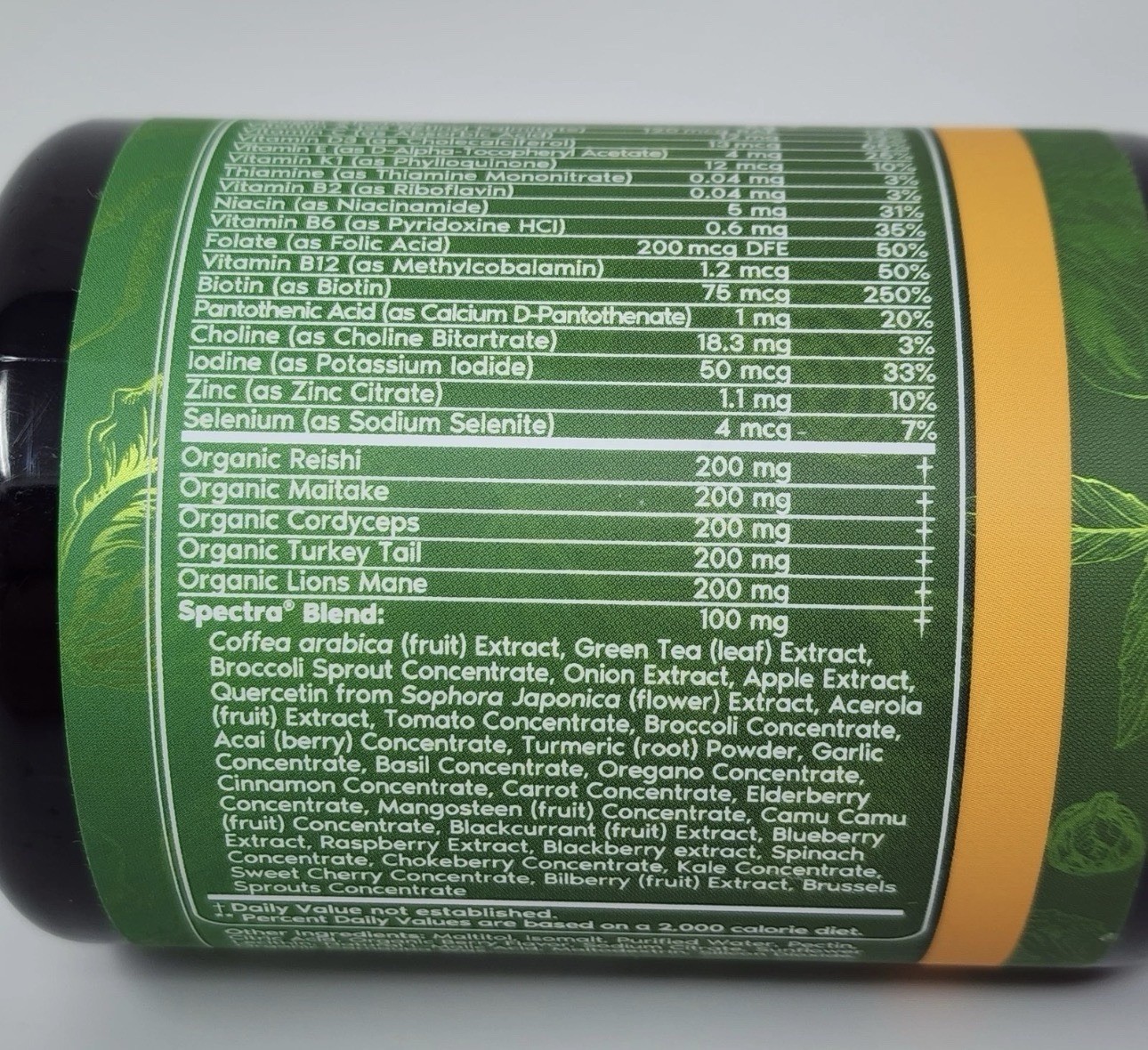 Primal Harvest Super Greens with 5 Mushroom Blend, 60 Gummies Exp 04/2027