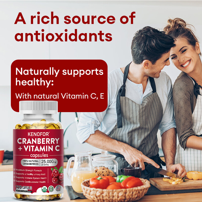 Cranberry Extract 2,5000 Mg Strength 120Veggie Capsules 50:1 Extract Concentrate