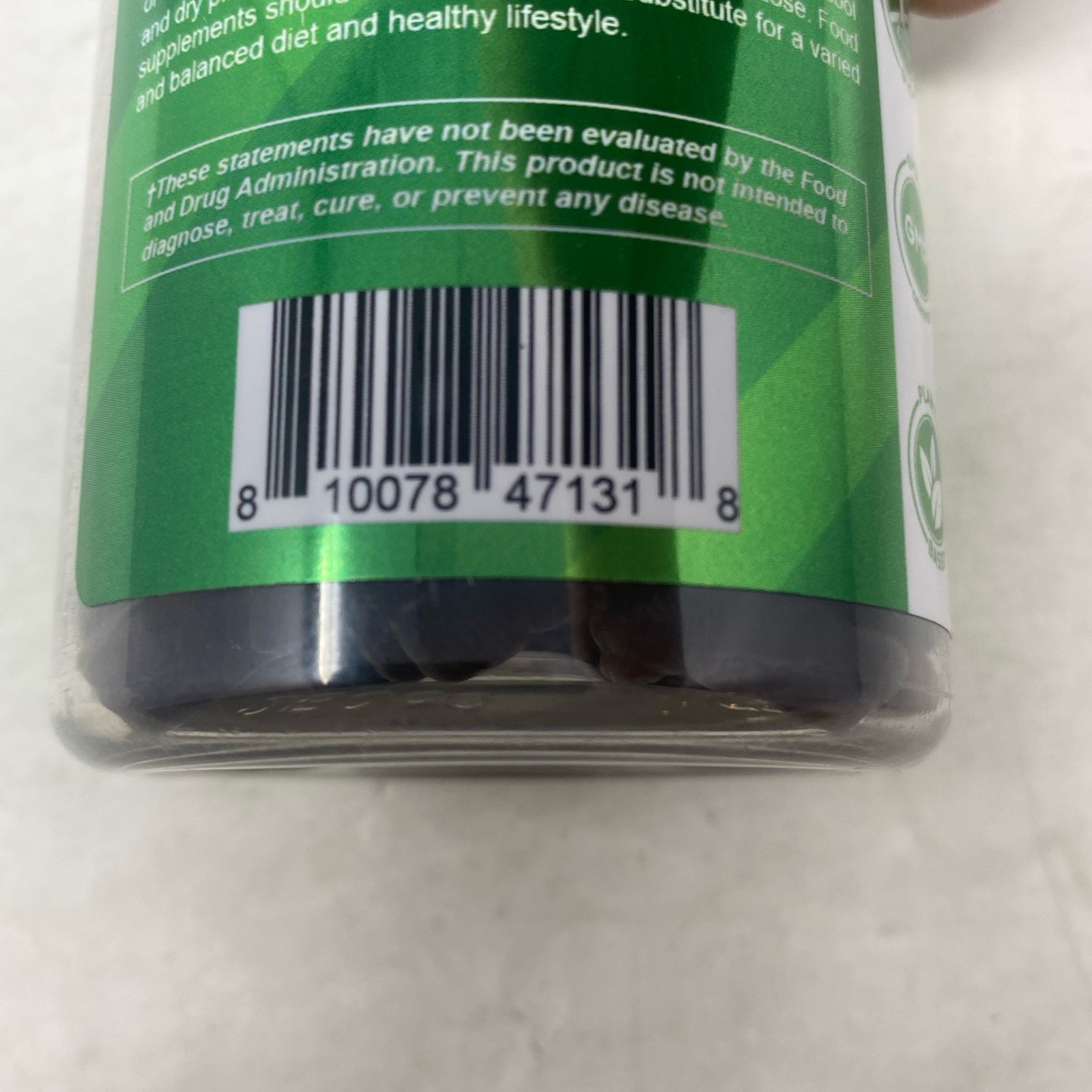 Vitamatic Sea Moss Gummies 3000mg 60ct Natural Raspberry Vegan