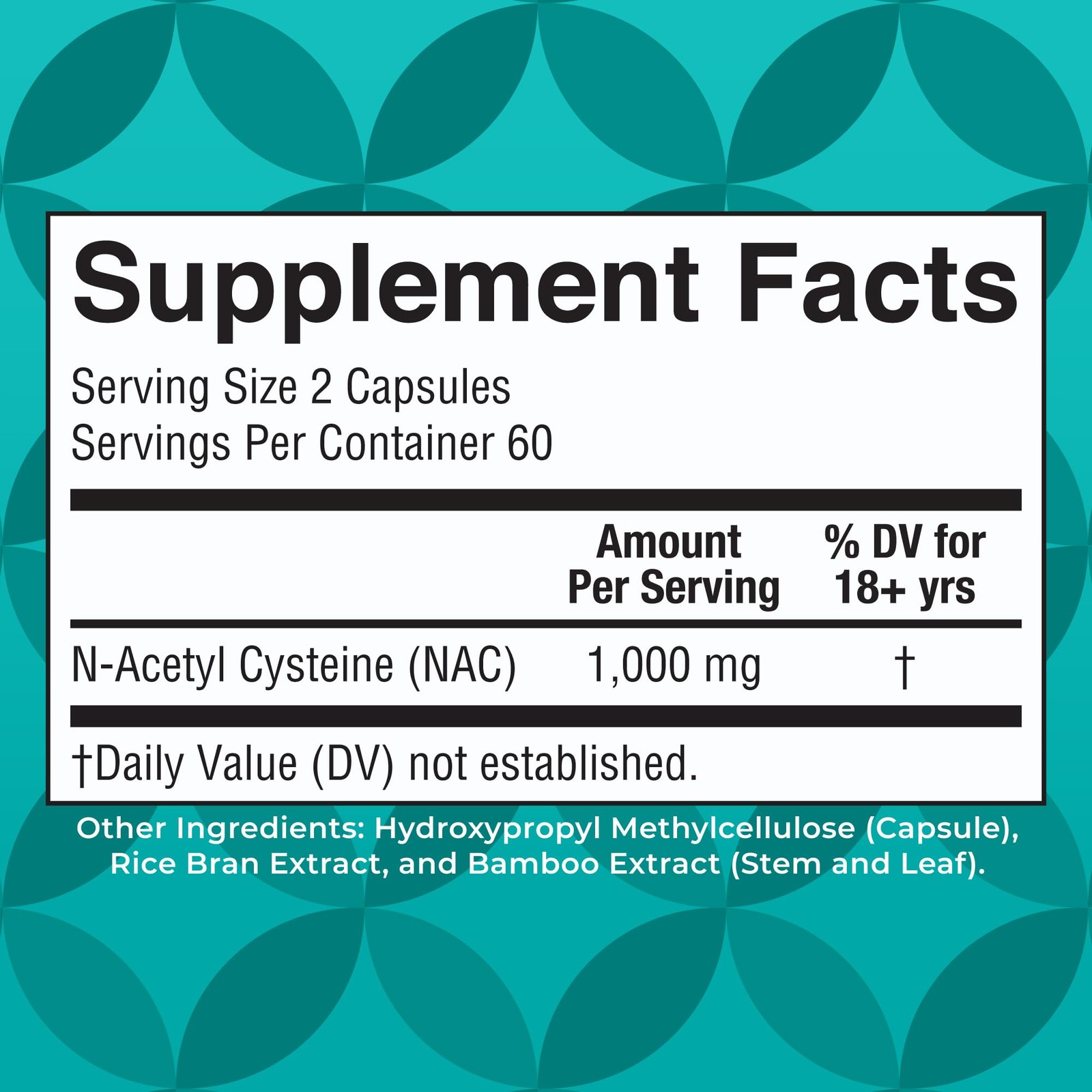 MARYRUTH’S Organics NAC Supplement N-Acetyl Cysteine | 120 Count (Pack of 1)