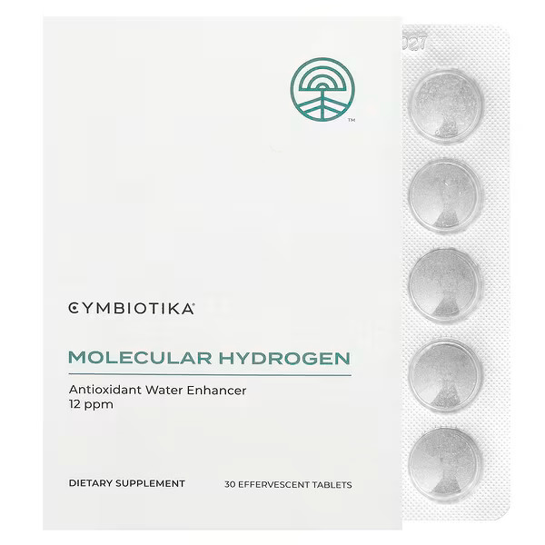 Cymbiotika, Molecular Hydrogen, 30 Effervescent Tablets (80 mg Per Tablet)