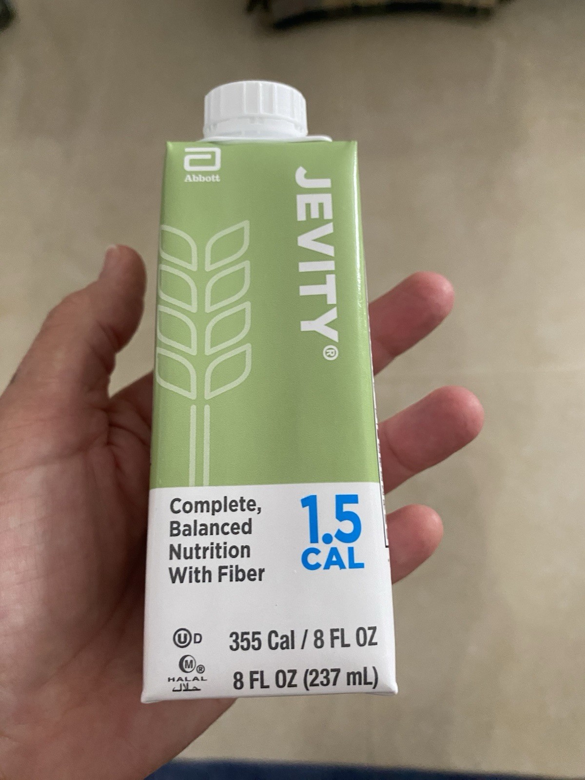 Jevity 1.5 Cal 1 case of 24 X 8 fl oz FREE SHIPPING Exp. 12/26