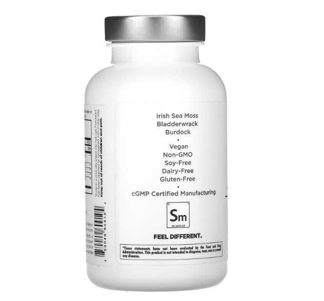 Amen, Sea Moss + Vitamin C, Aloe Vera & Black Pepper, 90 Vegetable Capsules