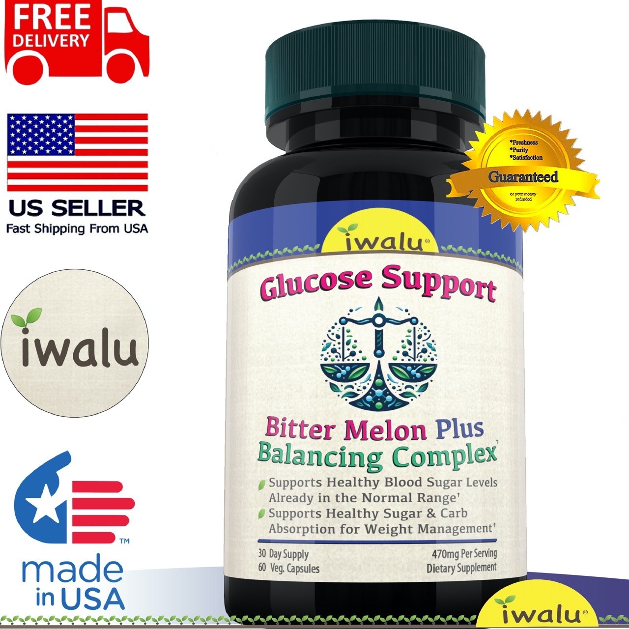 Best Natural Herb for Cholesterol – IWALU | *FREE SHIPPING* Same Day USA Made