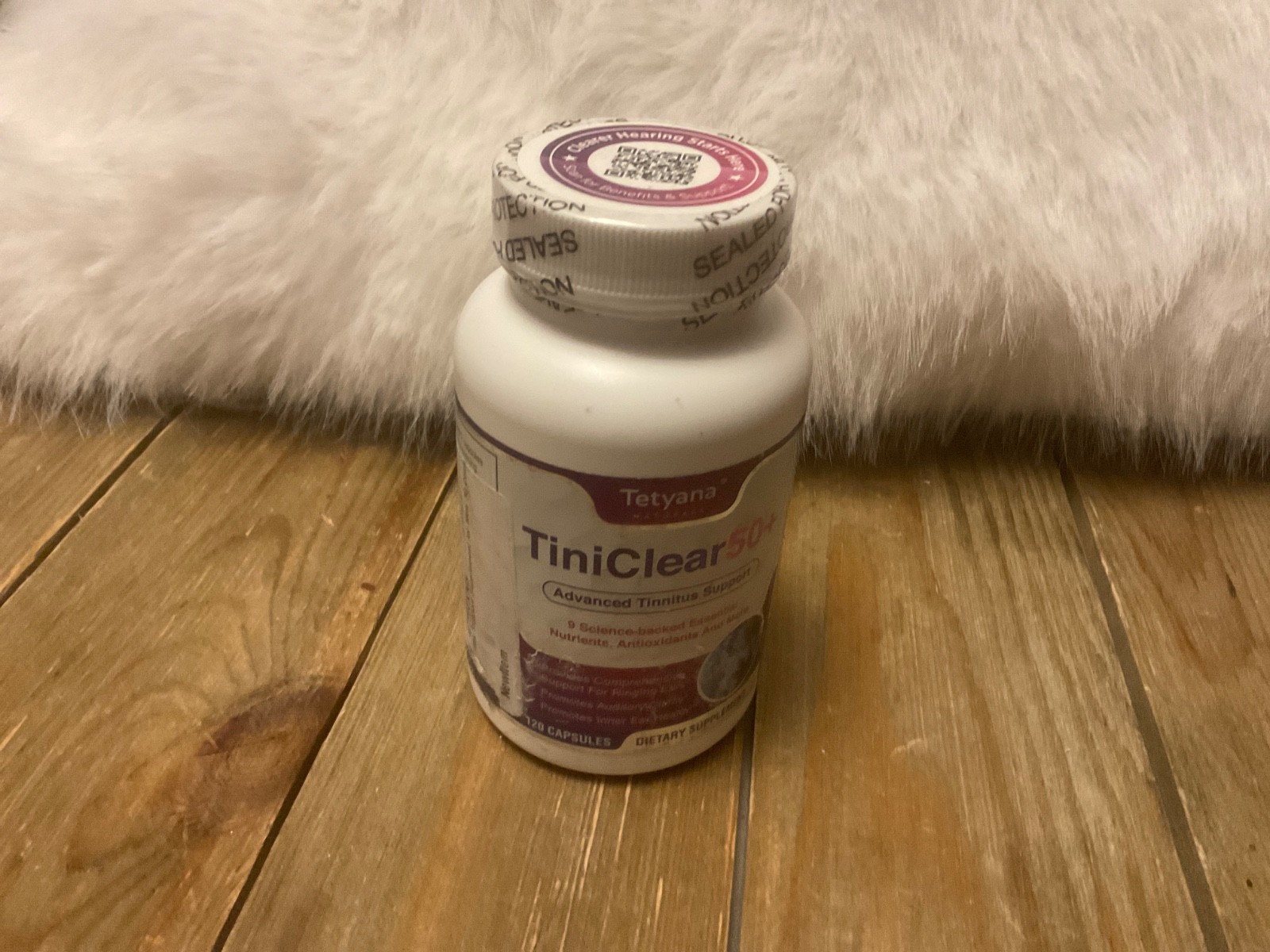 Tetyana Naturals TiniClear 50+ – Advanced Tinnitus Support – 120 caps -Exp 04/27