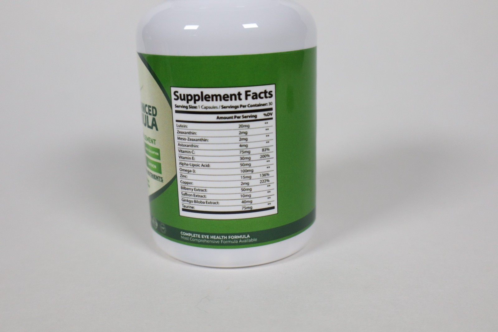 Advanced Eye Health Supplement 14-in-1 Formula – Brand New Sealed – 1 Count