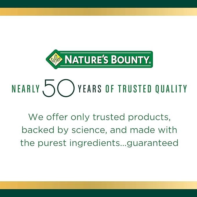 Nature’s Bounty Echinacea & Goldenseal Dietary Supplement 450mg 100 Capsules