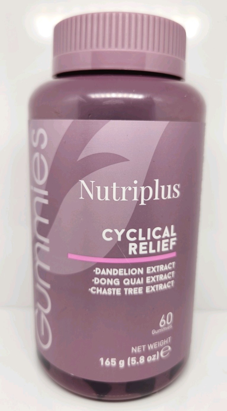 Farmasi Nutriplus Women Menstrual Cyclical Relief Gummies 60c NEW & SEALED!