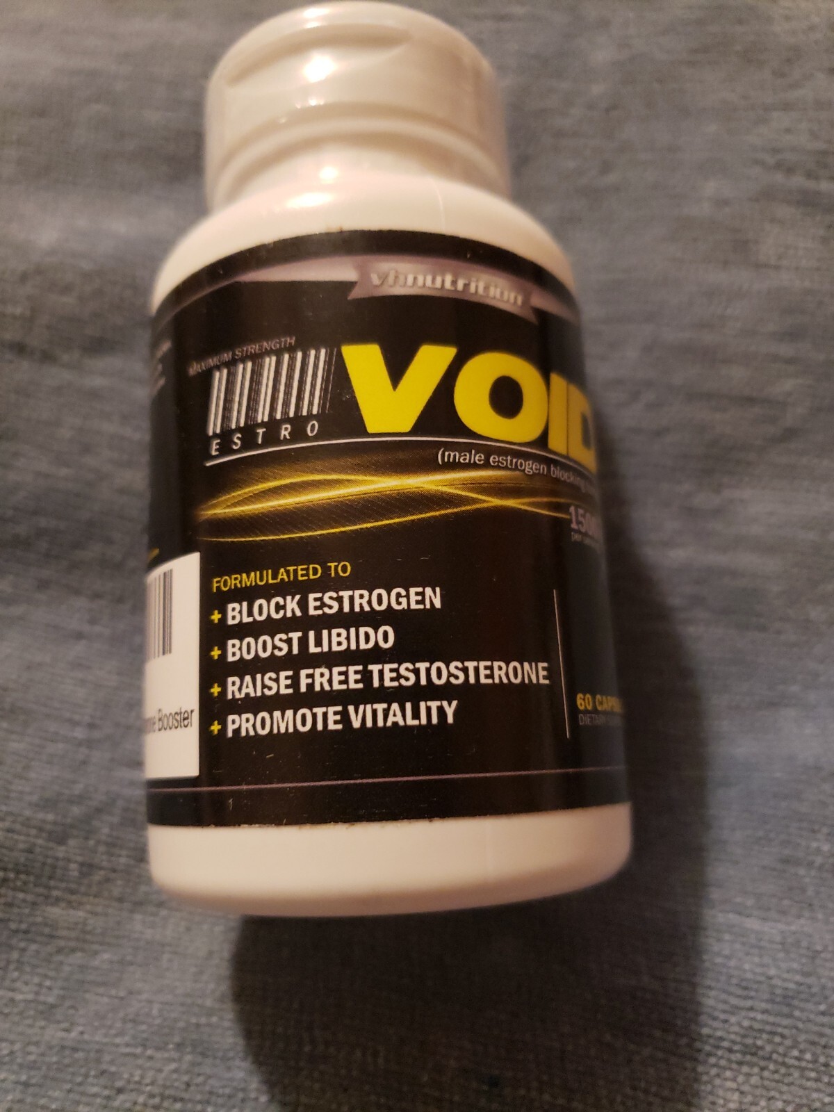 VH Nutrition, Estrovoid Estrogen Blocker, Aromatase Inhibitor for Men, 1500mg