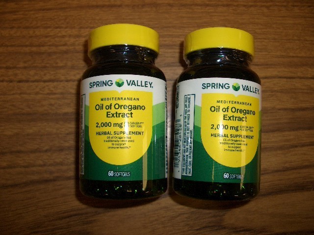 Spring Valley Mediterranean Oil of Oregano 2 Bottles-60 Softgel each Exp 10/27
