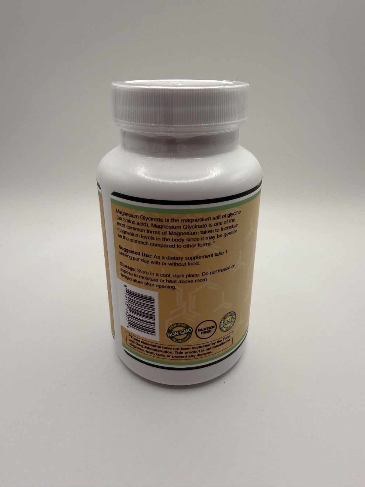 Double Wood Supplements Magnesium Glycinate Extra Strength 90 Capsules – New