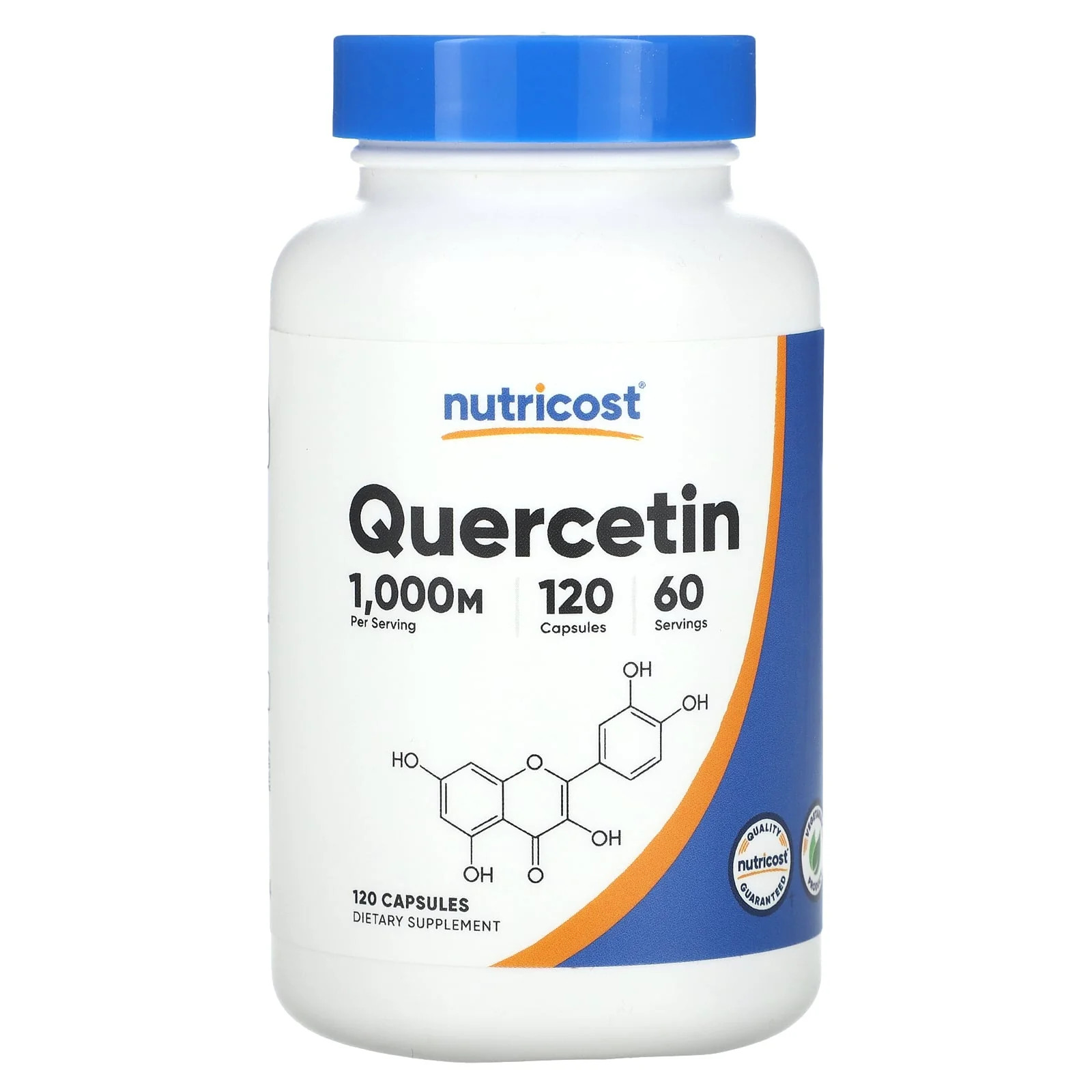 2 X Nutricost, Quercetin, 120 Capsules (500 mg per Capsule)