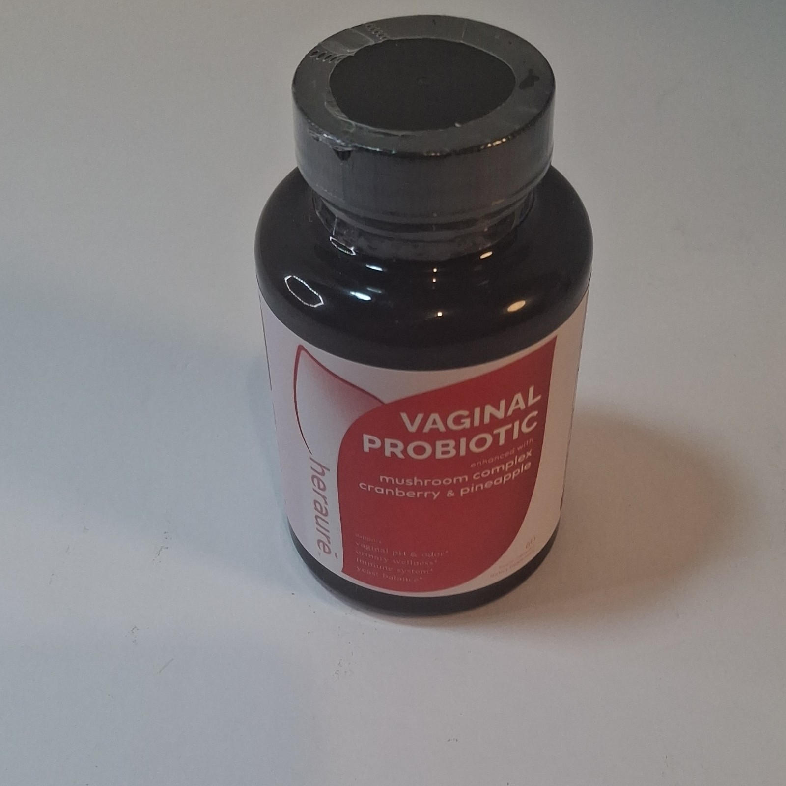 Herauré Vaginal Probiotic Mushroom Complex Cranberry & Pineapple 60 Capsules