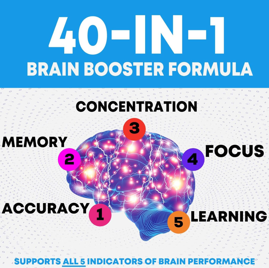 #1 Vitaminas Superior Para El Cerebro Manténer Mas Salud Cognitiva Y Mas Memoria