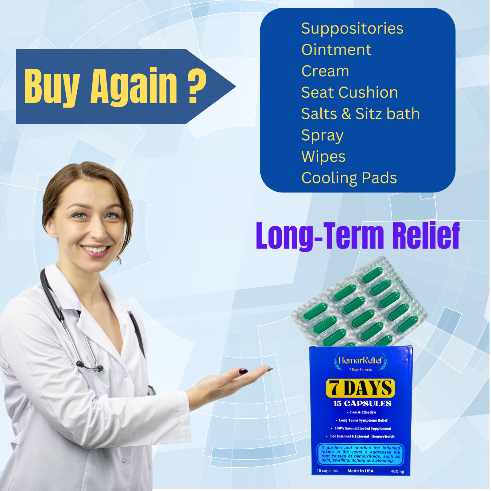 7 Days Herbal Hemorrhoid Formula