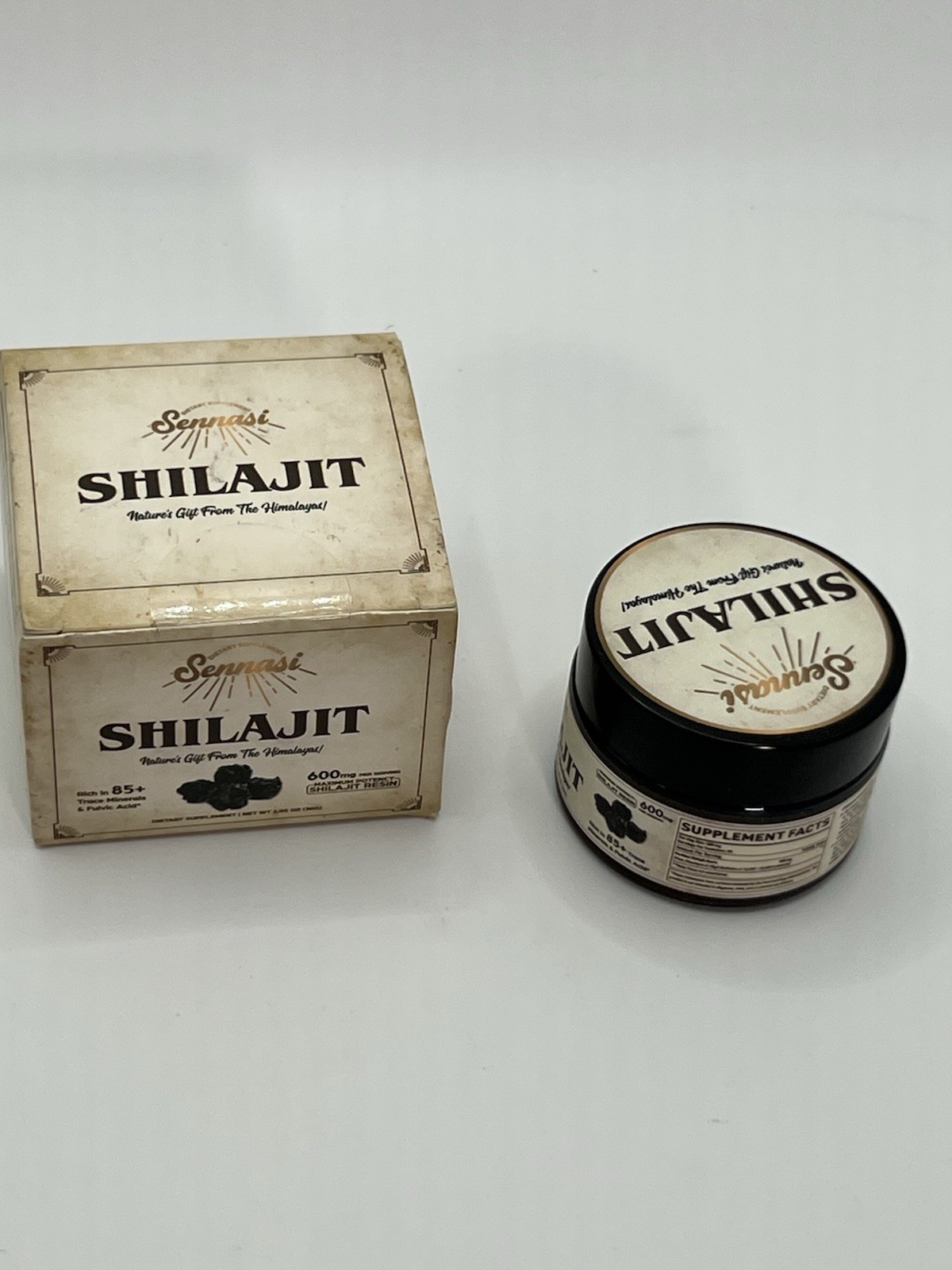 Shilajjt Himalayan Dietary Supplement 1.05 Oz Sennasi