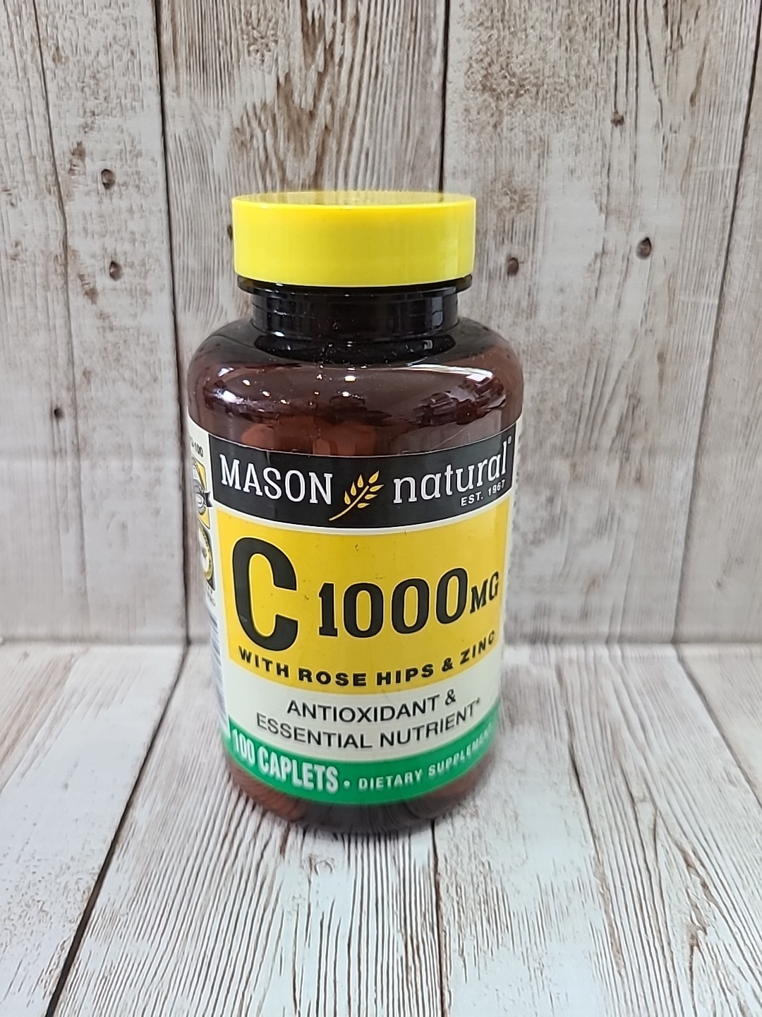Mason Natural Vitamin C 1000 mg – Healthy Immune System, 100 Capsules