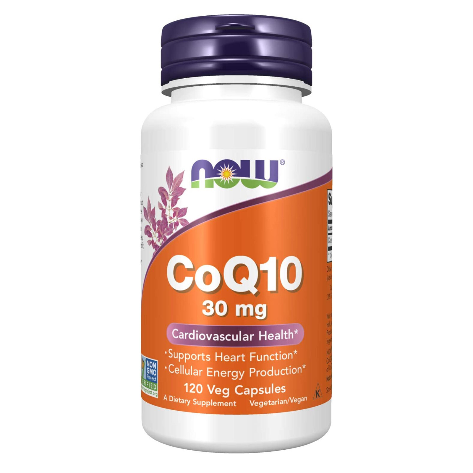 NOW FOODS CoQ10 30 mg 120 Veg Capsules
