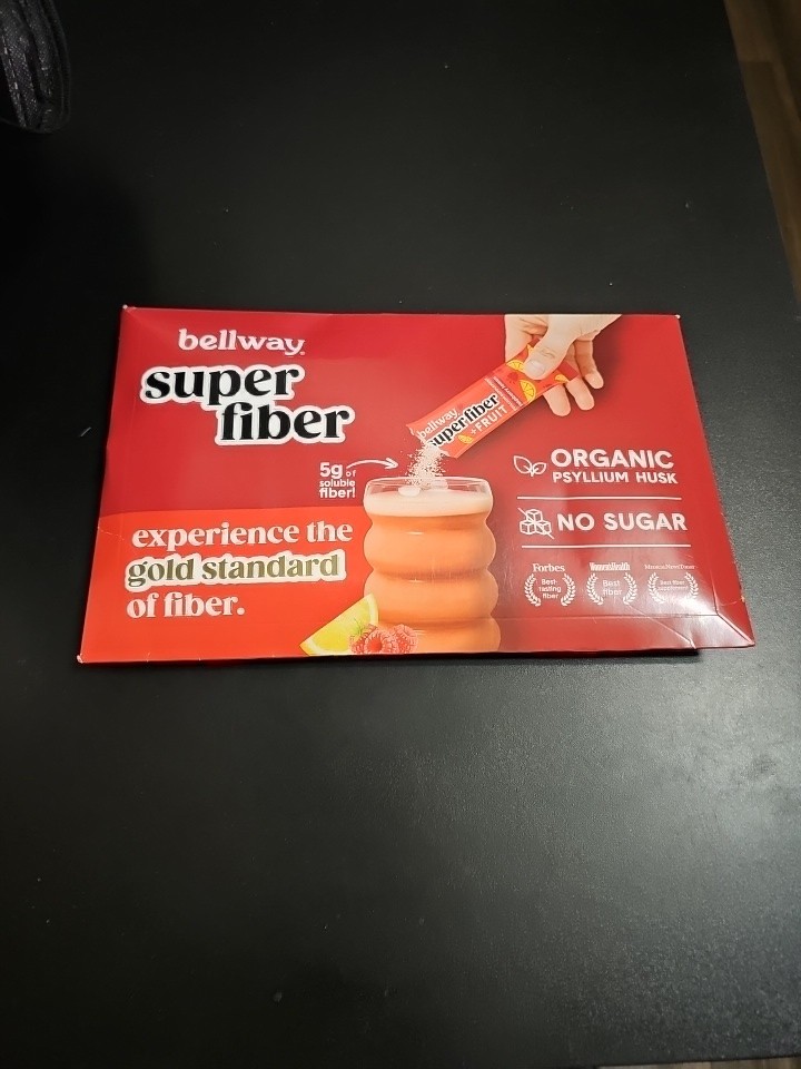Bellway Super Fiber Sticks Digestive Support Gut Health Regularity Supplement