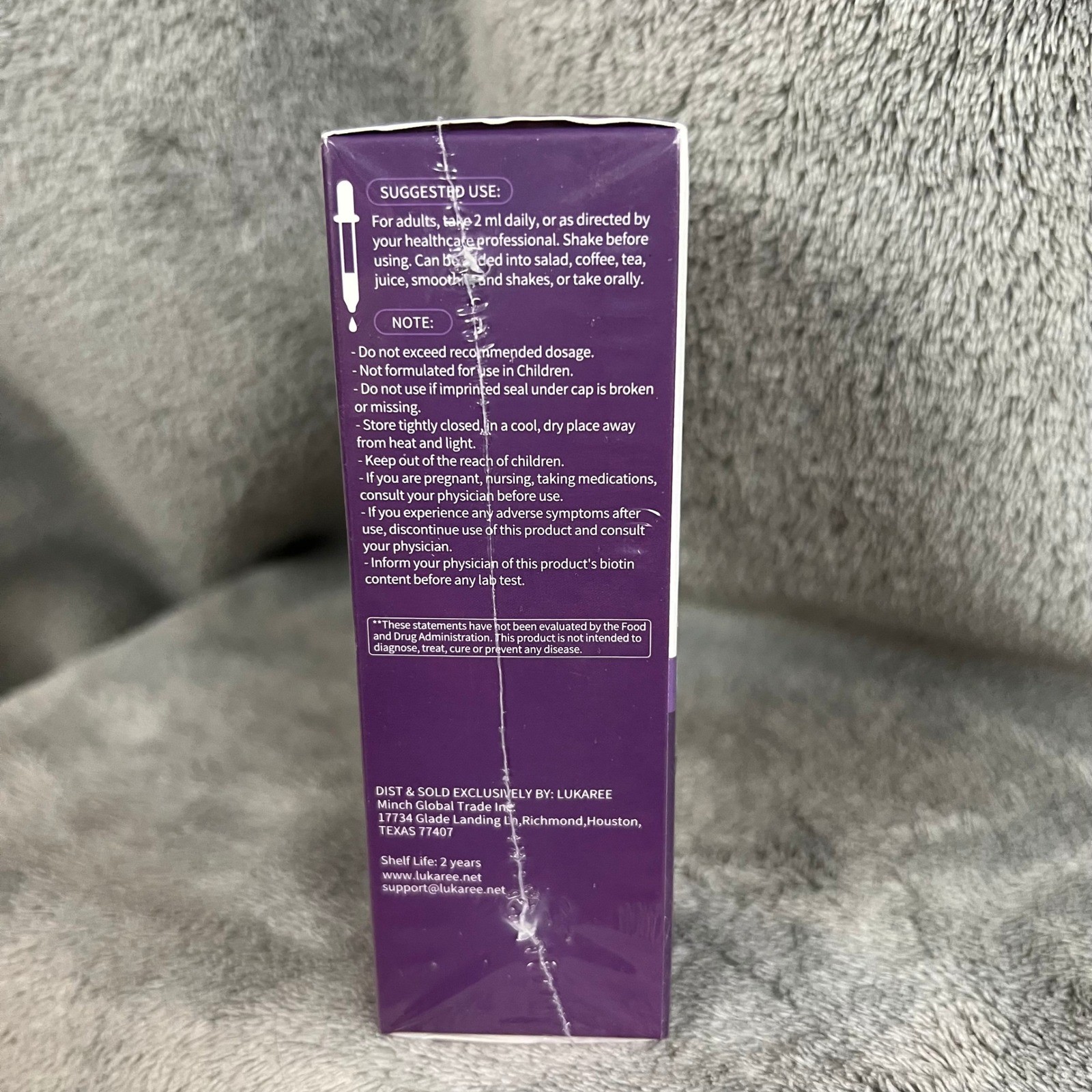 Lucaree Ultra Concentrated Cortisol Health Liquid Drops 10-in-1 60ML