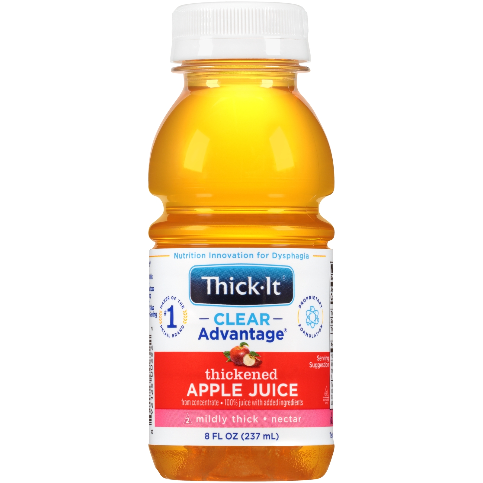 Thick-It Clear Advantage Thickened Beverage Apple 8 oz Bottle