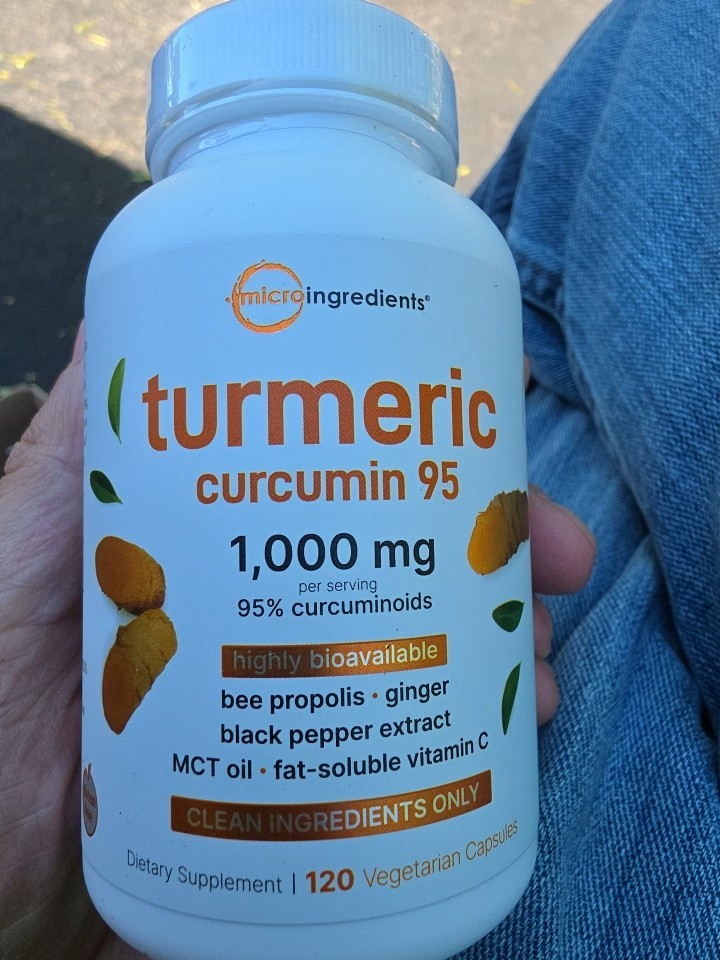 120 Capsules Turmeric Curcumin 1000mgl Extract FREE FAST SHIPPING