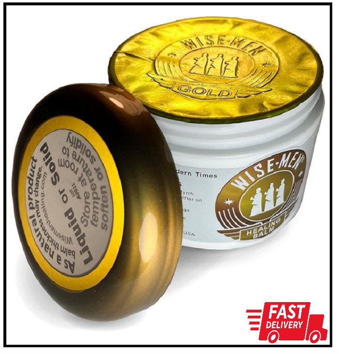 Wise Men Healing Balm with Myrrh and Frankincense Essential Oils for Neuropathy