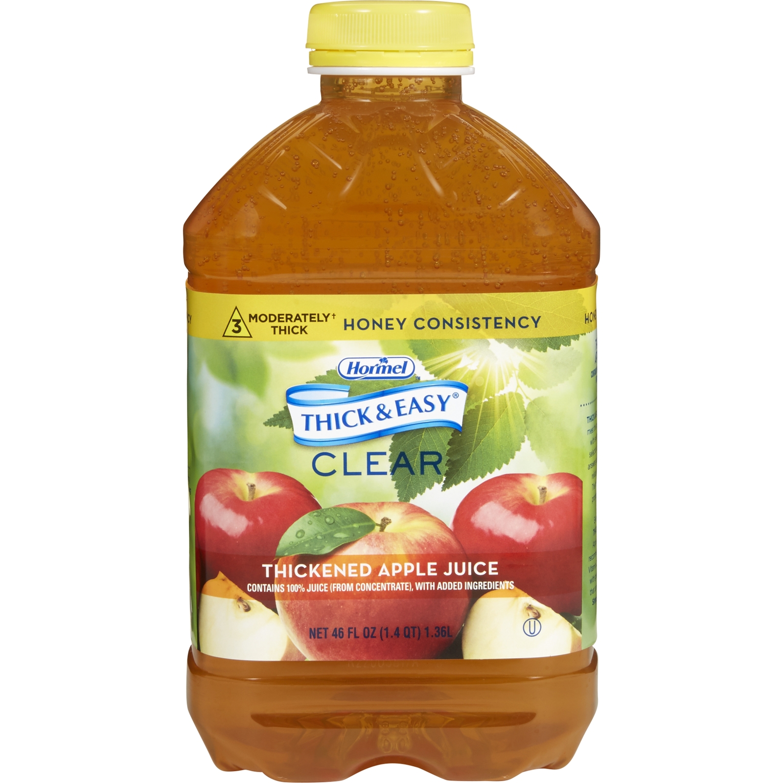 Thick & Easy Thickened Beverage Apple 46 oz. Bottle