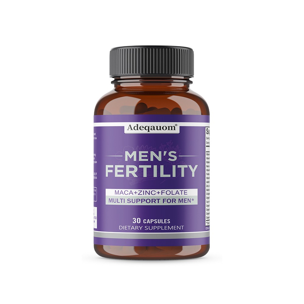 Men’s Fertility Complex-Supports Reproductive Health, Vitality 30/60/120Caps