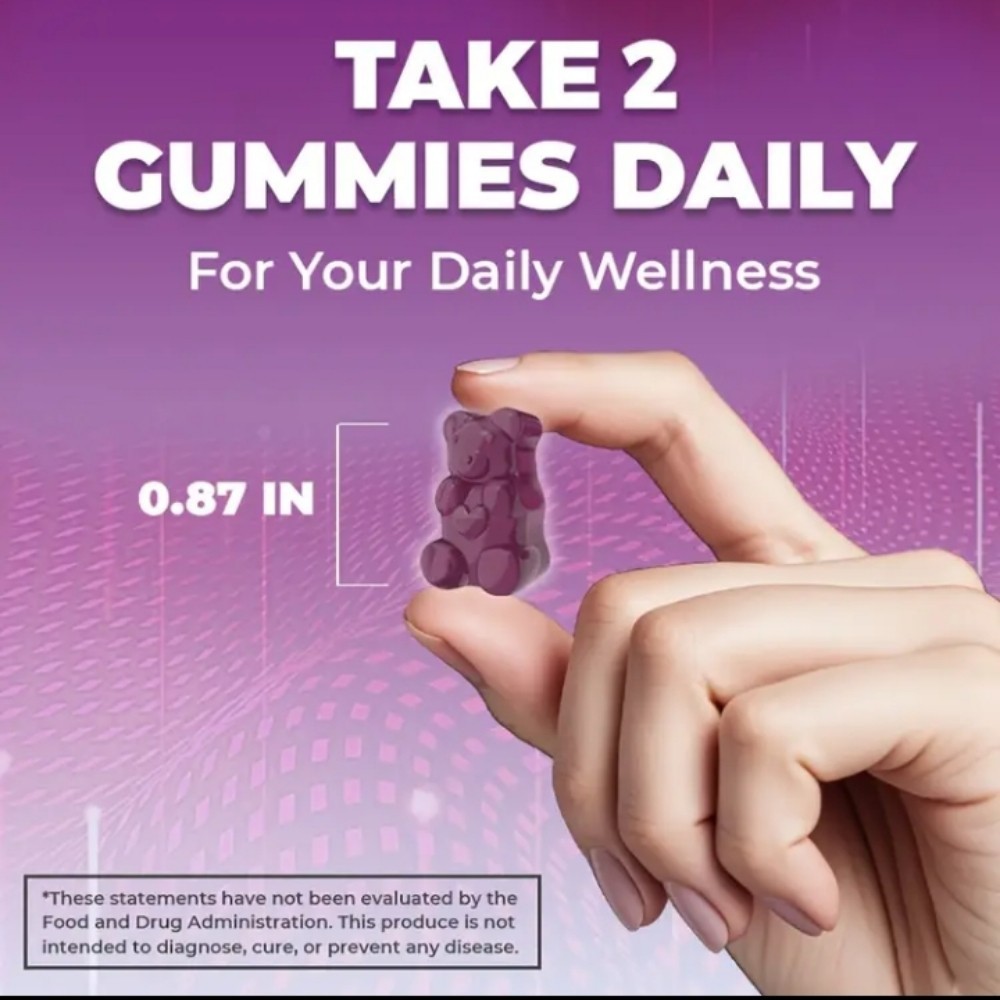 Beet Root Gummies Super Blend for Heart Health and Energy Vigor 1 Month Supp