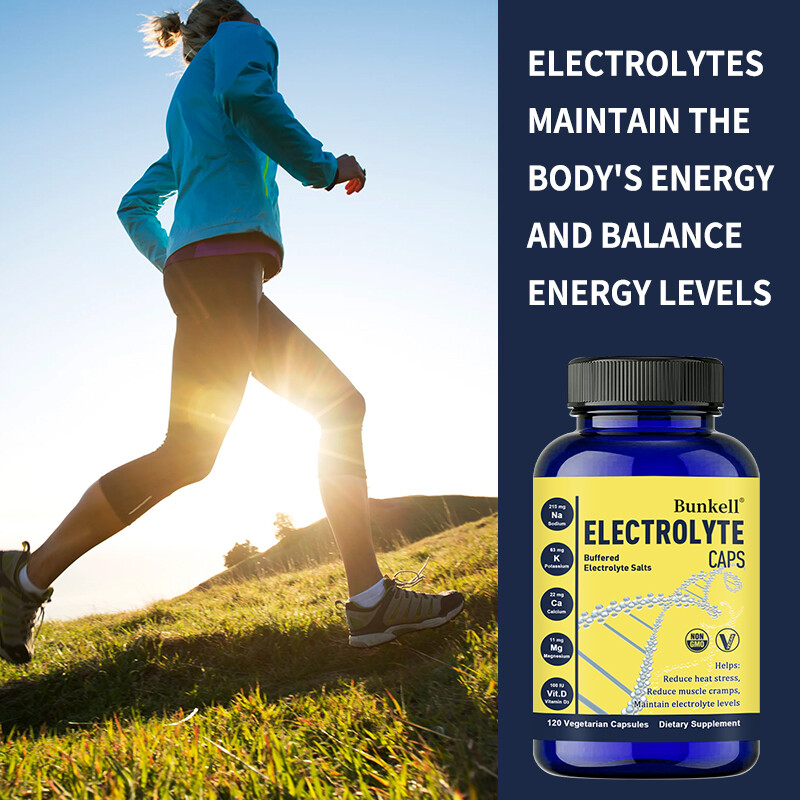 Electrolyte Caps | Vegetarian | Non-GMO, and Gluten Free Hydration Supplement