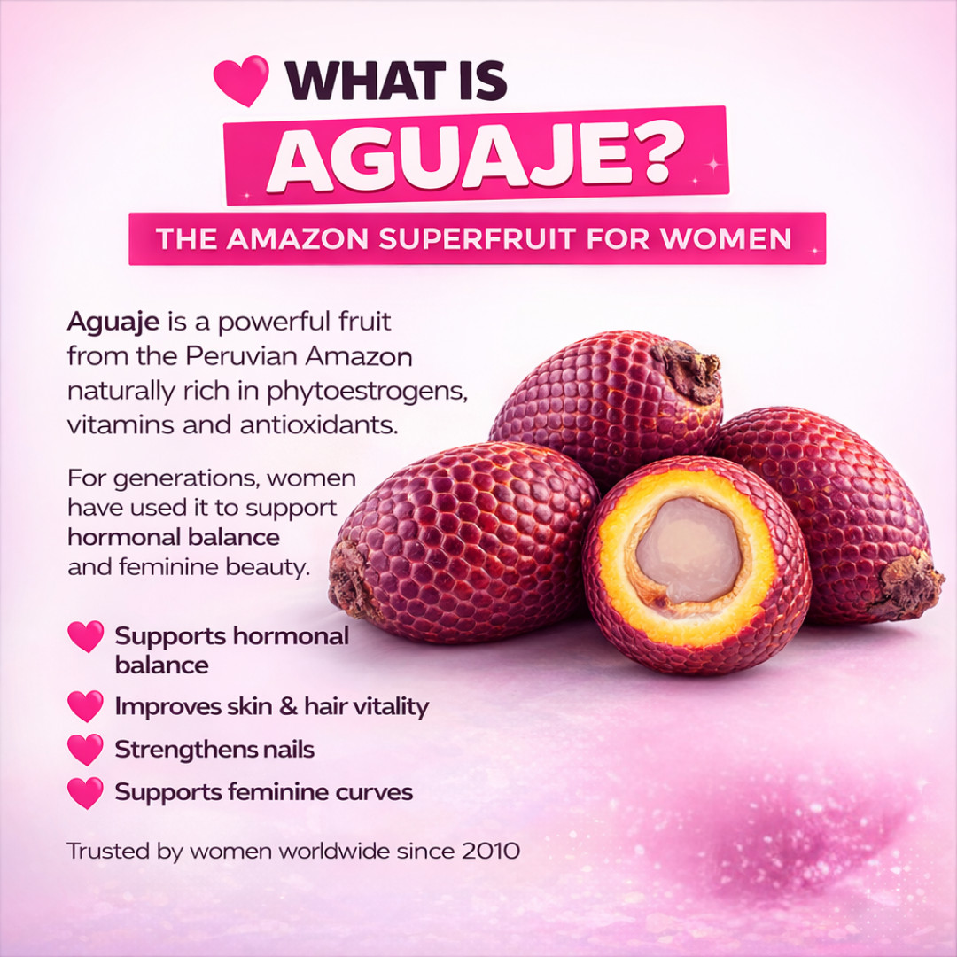 Curvy Fruit Aguaje Powder : Big Buttt & Fuller Breast -100% Natural – 8.9 Oz