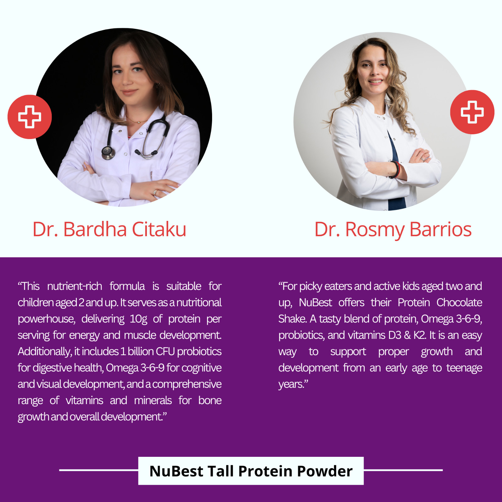 NuBest Tall Growth Protein Powder – Helps Kids & Teens Grow, Develop (Chocolate)