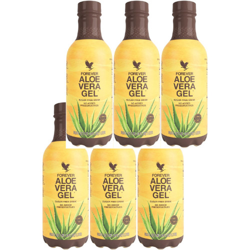6 Pack Forever Living Aloe Vera Gel Detox Weight Loss Digestion Antioxidant