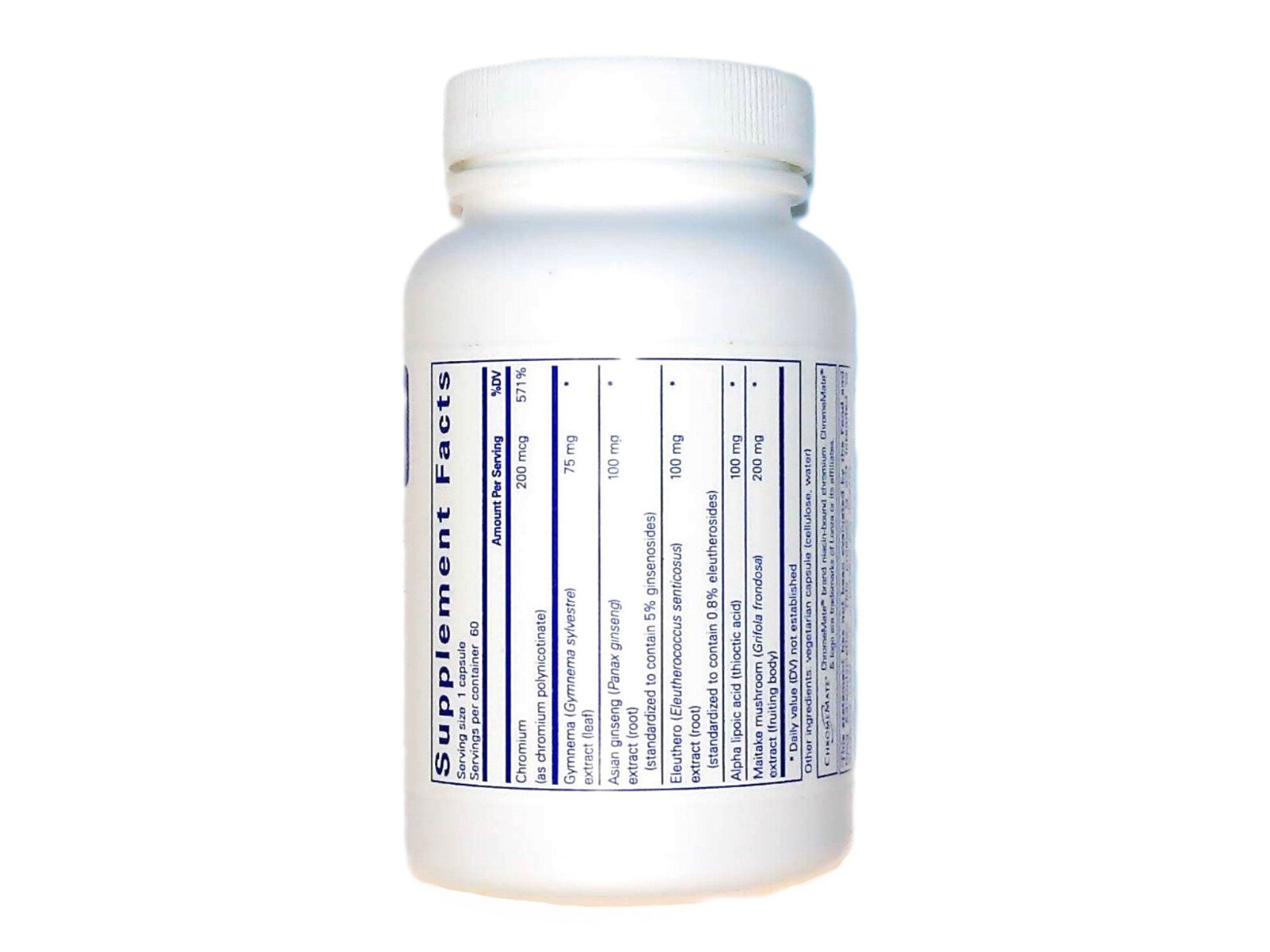 PURE ENCAPSULATIONS GLUCOSE SUPPORT FORMULA 60 CAPS EXP. 12/2025+