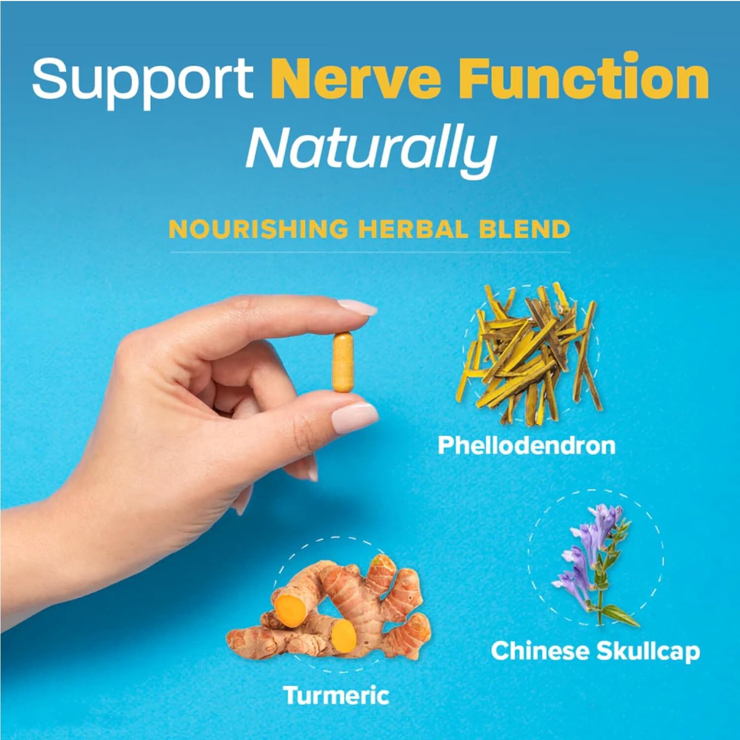 Redd Remedies Nerve Shield, Hands And Feet, 60 Tablets