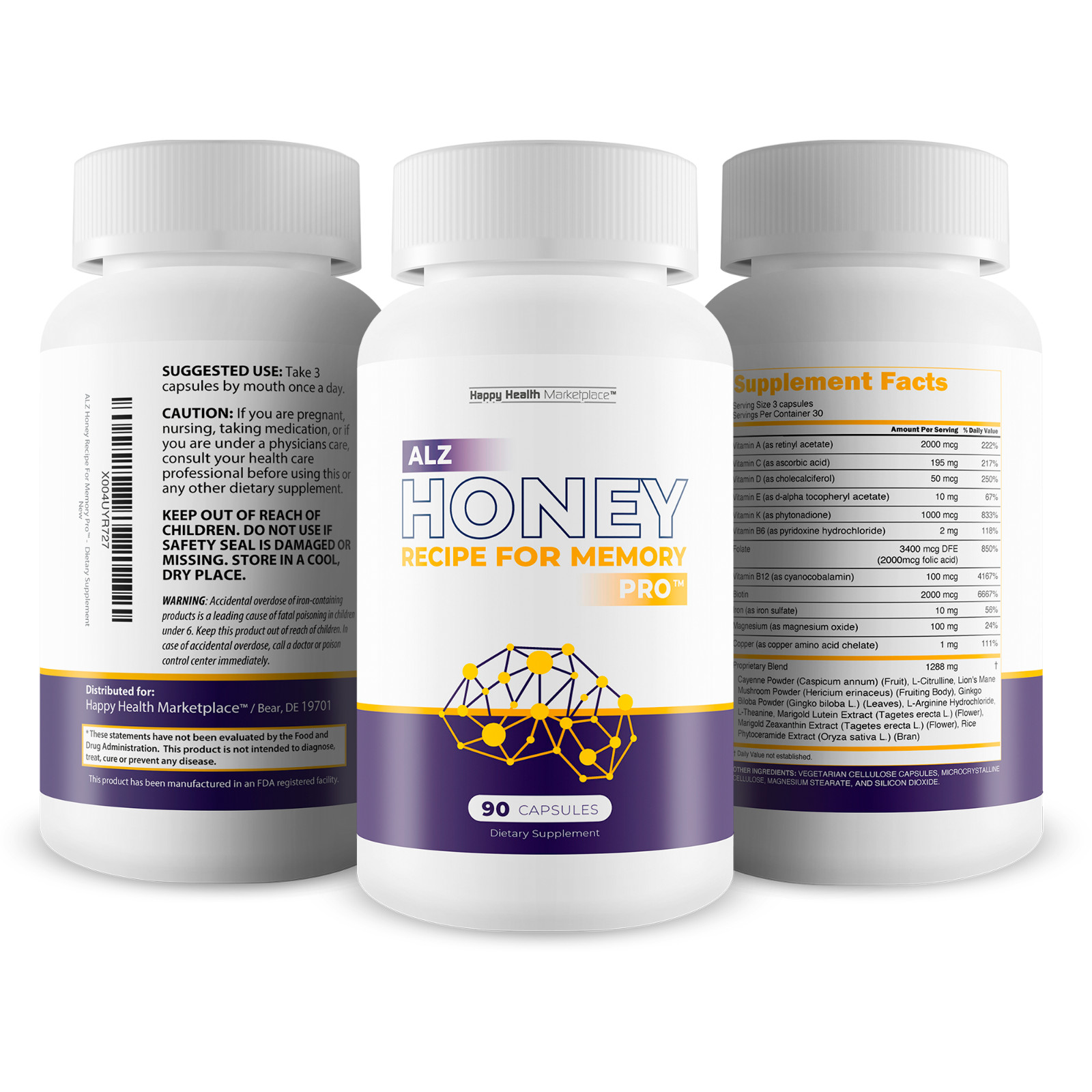 Honey Recipe for Memory – Our Best Brain Focus and Memory Supplement – Nootropic