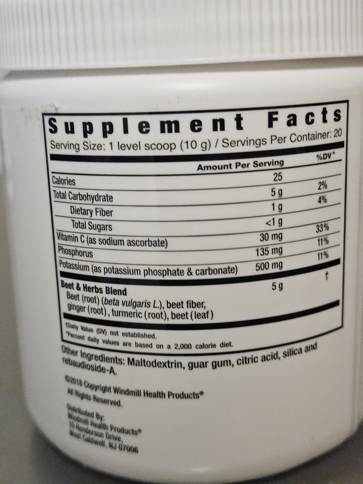 BRAND NEW NUTRITION WORKS BEETS WITH TURMERIC AND GINGER- 30 Servings