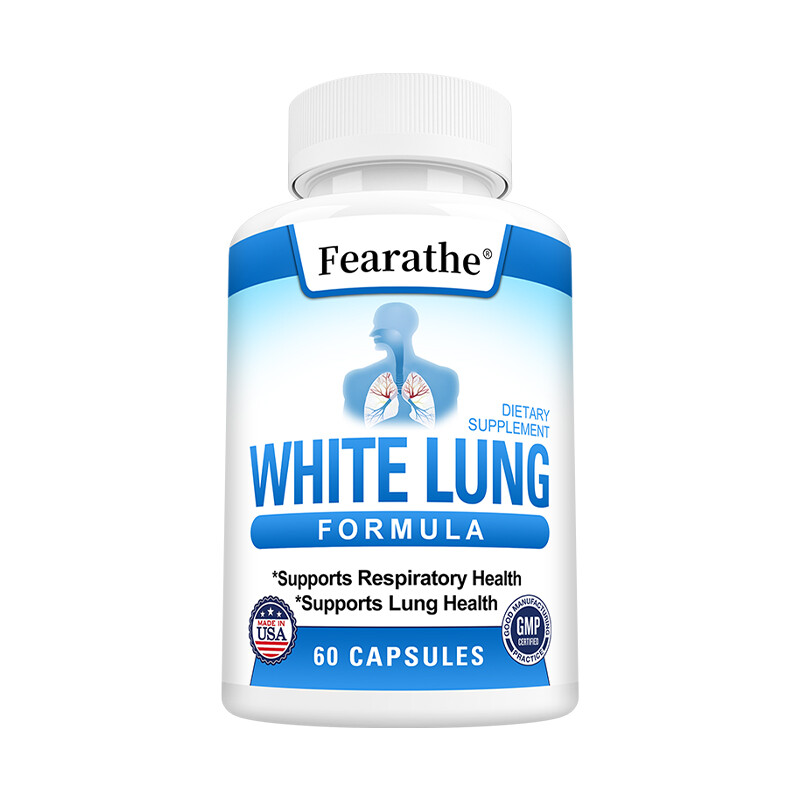Lung Support Capsules – Free Breathing,Clear Airways,Lung Detox Supplements
