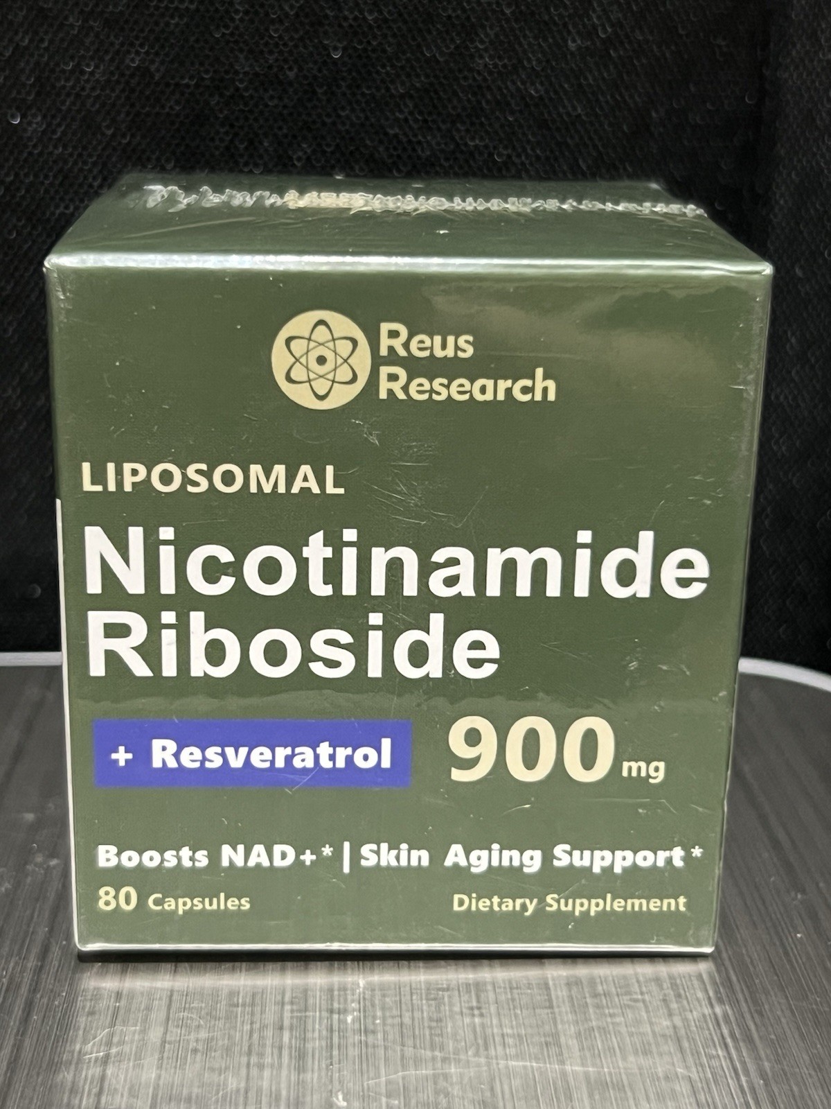 Liposomal Nicotinamide Riboside + Resveratol 900mg 80ct Nad Supplement B56