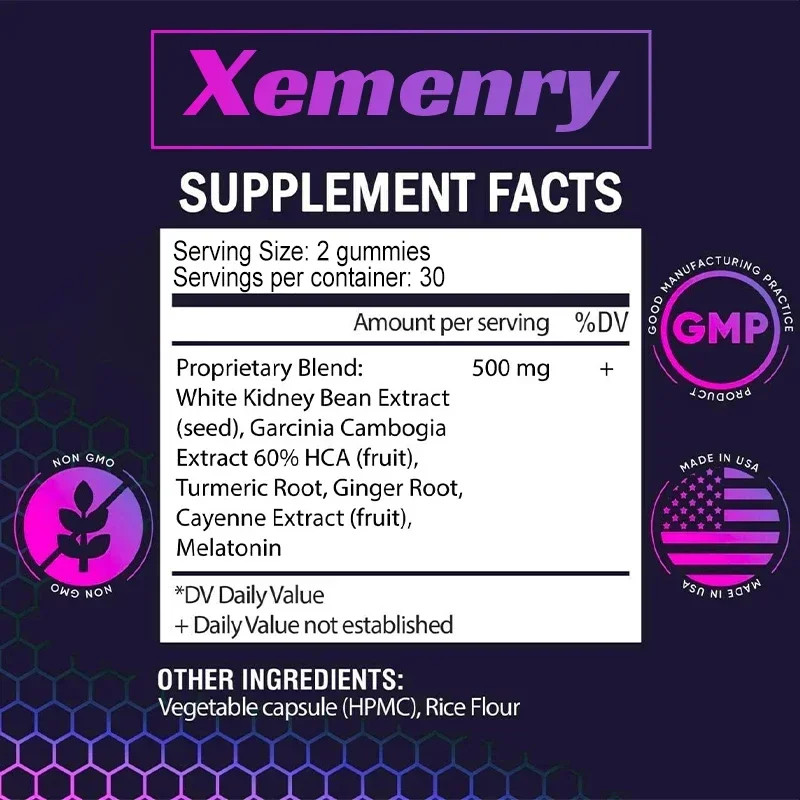 Nighttime Metabolism Gummies – Appetite Suppressant & Fat Burner
