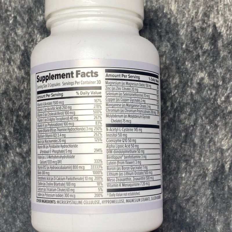 10X Health Optimize Multivitamin 90 Capsules Nutrition Supplement New Sealed