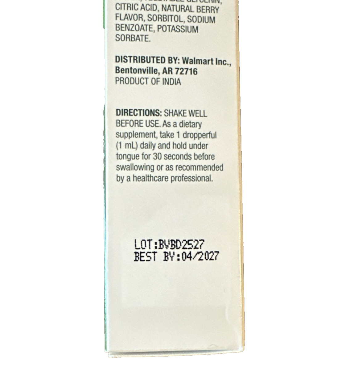 Spring Valley Liquid Vitamin B12 5000 mcg Extra Strength 2 oz – 2 Pack
