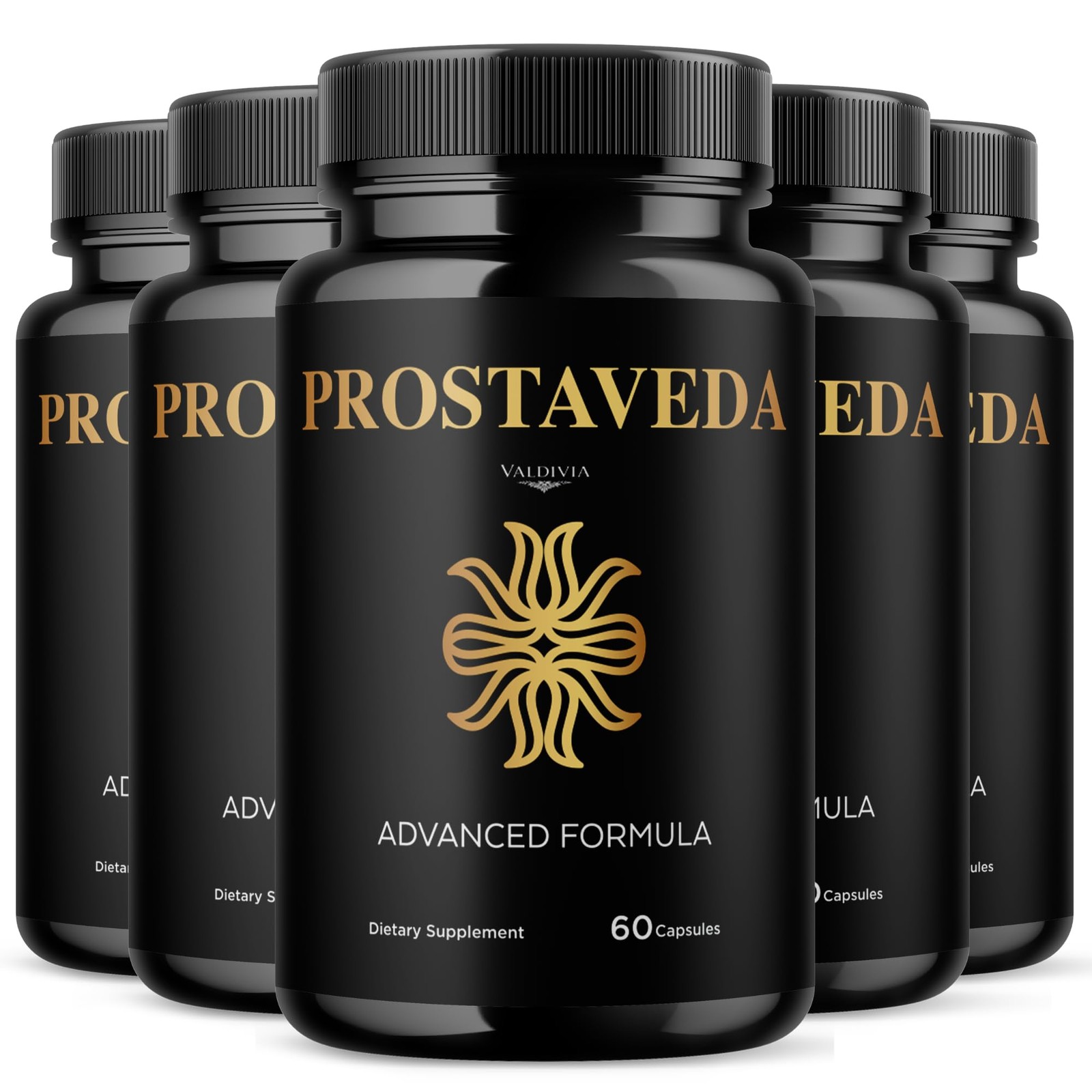 Valdivia (5 Pack) Prostaveda Capsules 300 Capsules 5 Pack Daily Made in USA