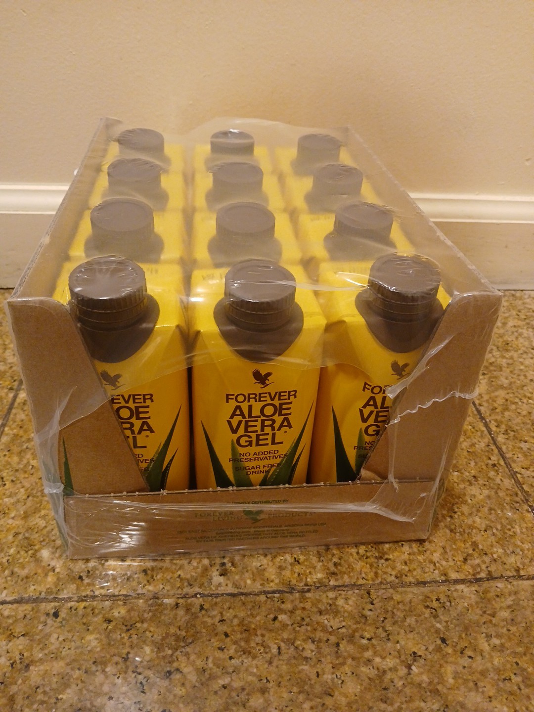 Forever Aloe Vera Gel Minis – 12 packs/0.33ml each. To GO size. KOSHER/HALAL