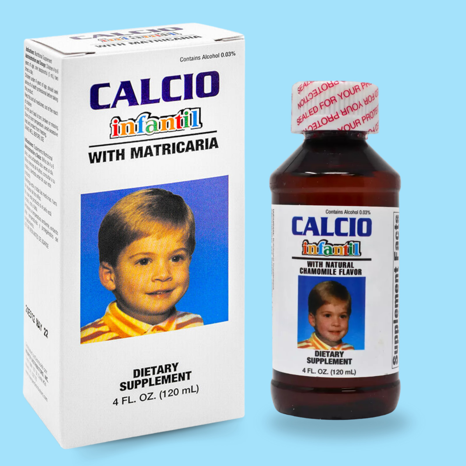 Menper Children’s Calcio Infantil Supplement with Matricaria – 4 fl oz