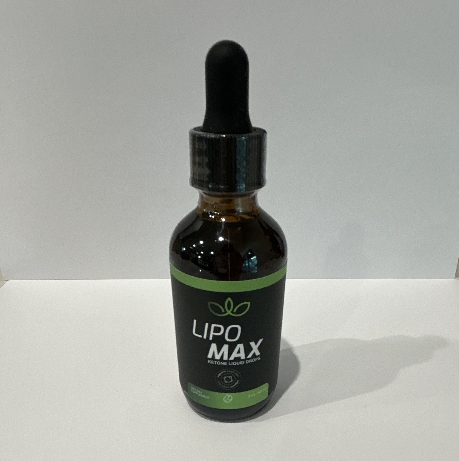 LIPO MAX Ketone Liquid Drops with Ketones, 2 fl oz, Unisex Adult Drops