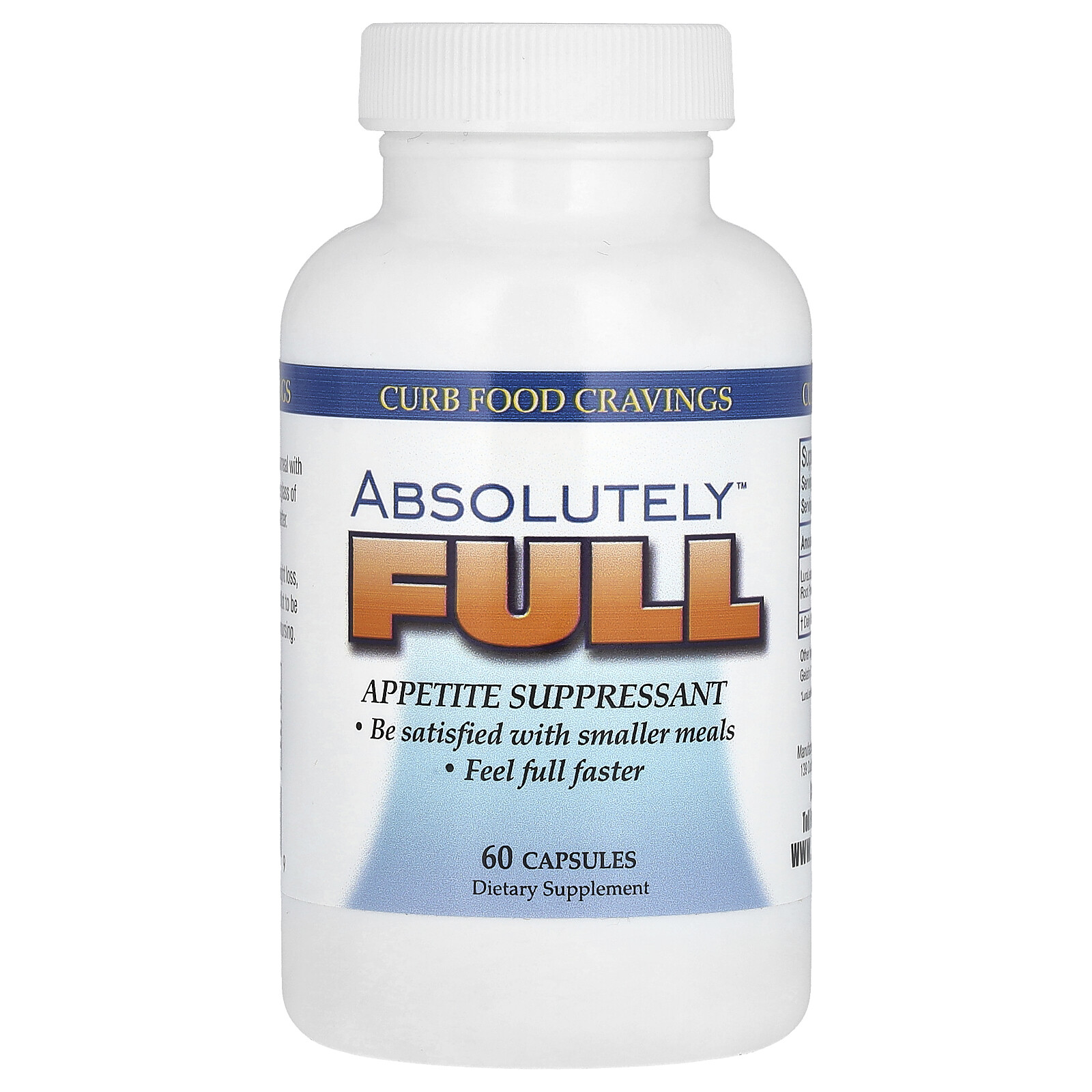 Absolutely Full, Appetite Suppressant, 60 Capsules