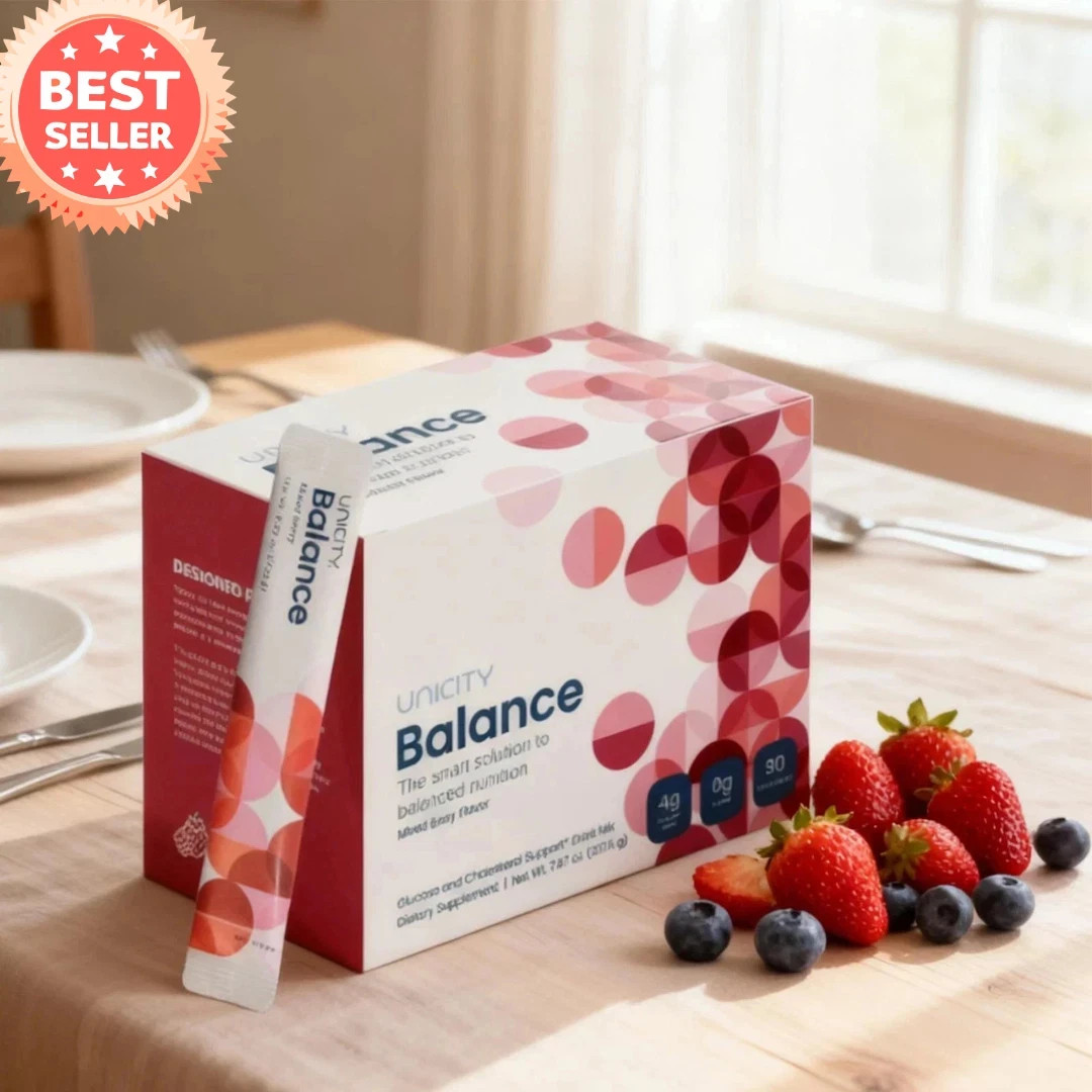 Unicity BALANCE 30 Packets/Stick Packs MIXED BERRY Exp 2028, New Sealed Box