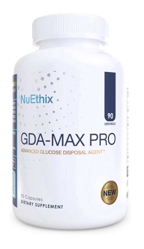 NuEthix GDA-MAX PRO Advanced Glucose Disposal Agent Metabolism Weight Heart 90ca